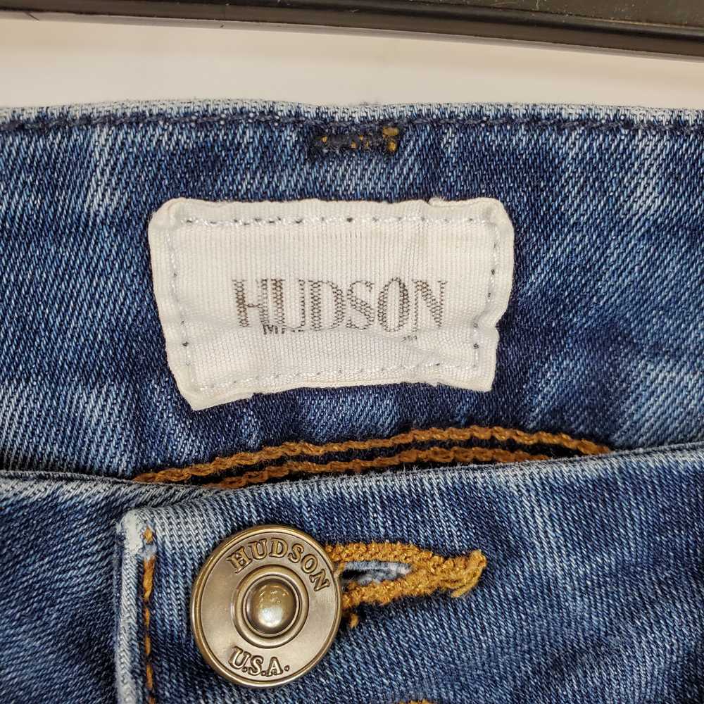 Hudson Women Blue Boot Crop Jeans Sz 26 - image 3