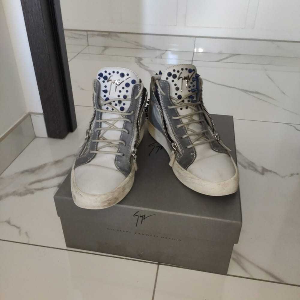 Giuseppe Zanotti Coby leather high trainers - image 6