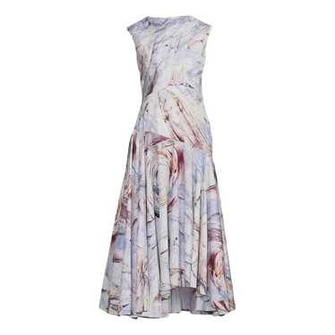 Alexander McQueen Silk mid-length dress