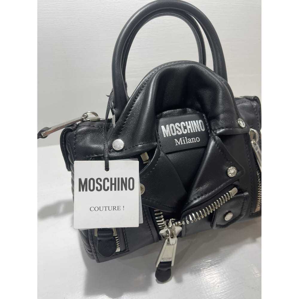 Moschino Biker leather handbag - image 2