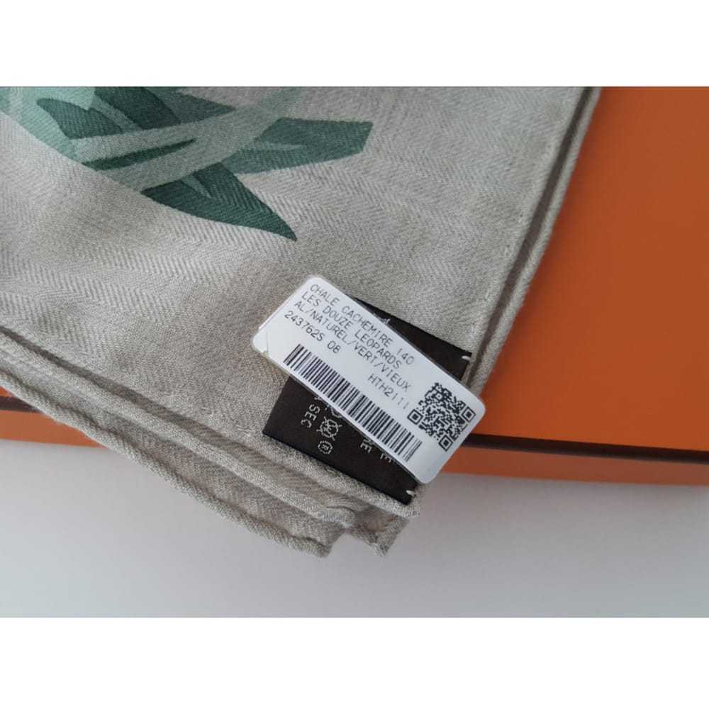 Hermès Carré Géant silk 140 cashmere scarf - image 2