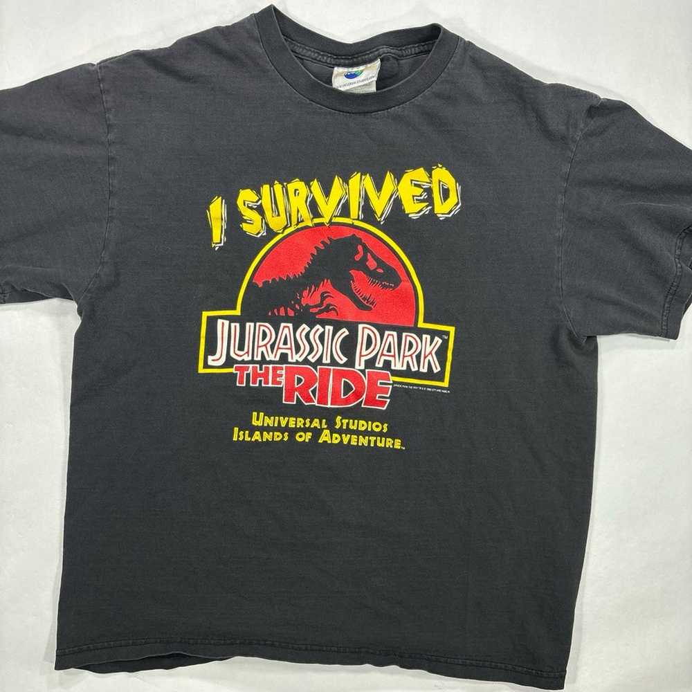 Vintage 98’ Jurrasic Park Universal Studios Amuse… - image 2