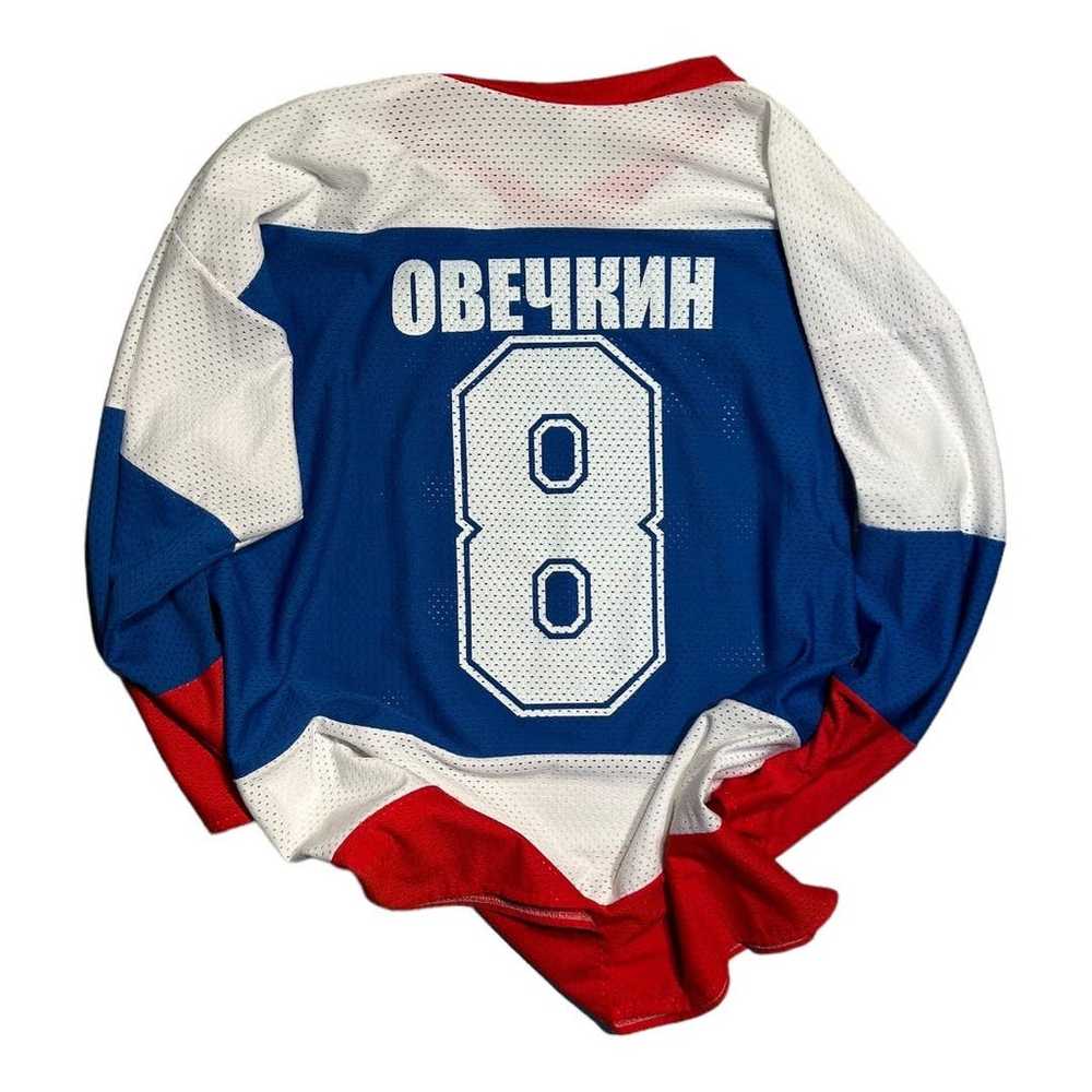 VINTAGE RUSSIAN HOCKEY JERSEY TEAM Россия MOCKBA - image 2