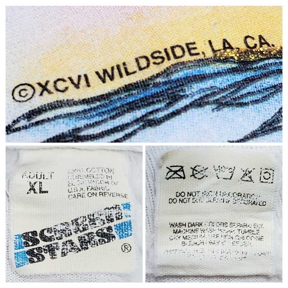 Vtg Hot Air Balloon T Shirt 90s XL White Screen S… - image 11