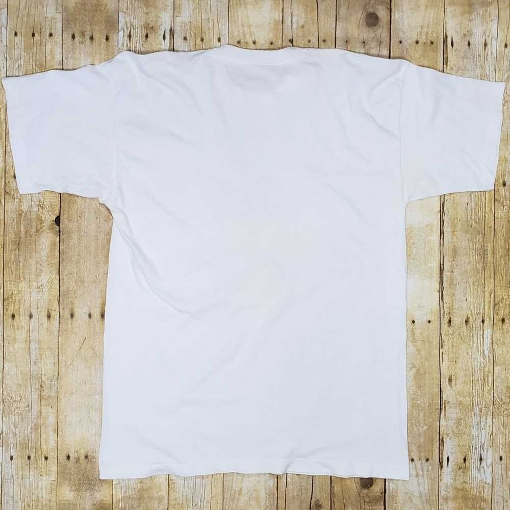 Vtg Hot Air Balloon T Shirt 90s XL White Screen S… - image 4