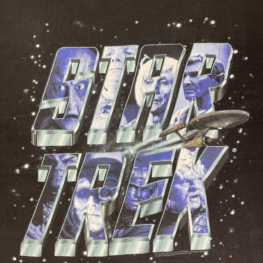Vintage 90s Star Trek shirt - image 3