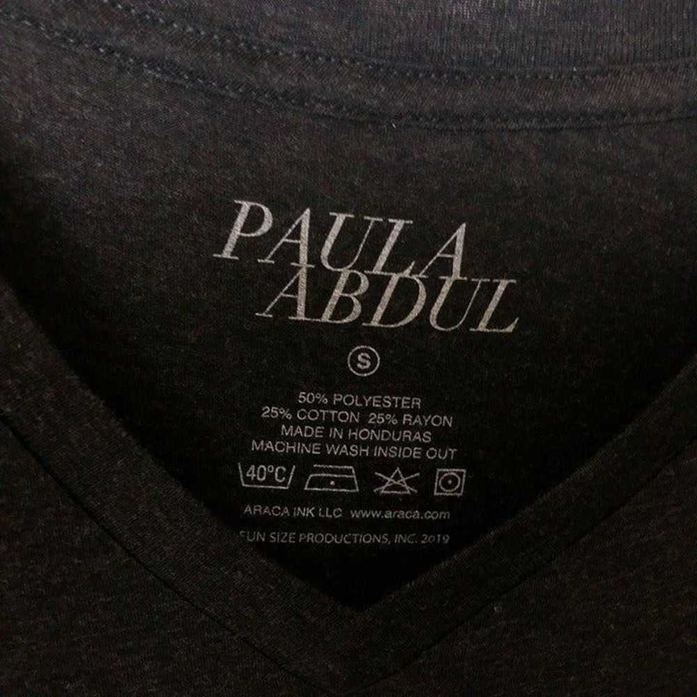 NWOT Paula Abdul Rap Tee T Shirt Adult Small Gray… - image 4