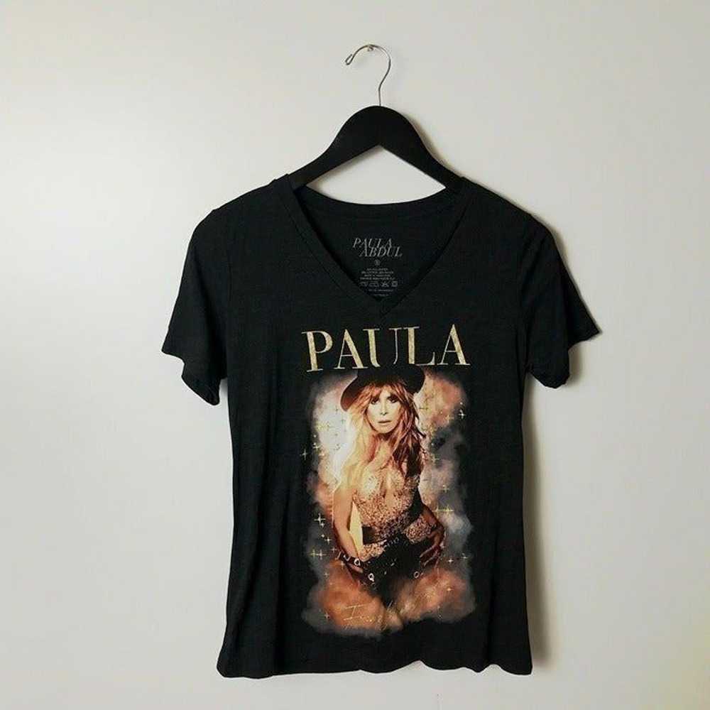 NWOT Paula Abdul Rap Tee T Shirt Adult Small Gray… - image 8