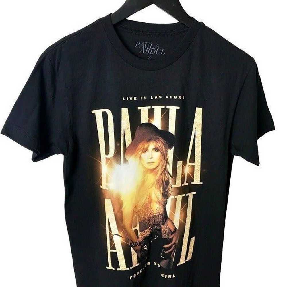 NWOT Paula Abdul Rap Tee Live In Vegas T Shirt Ad… - image 2
