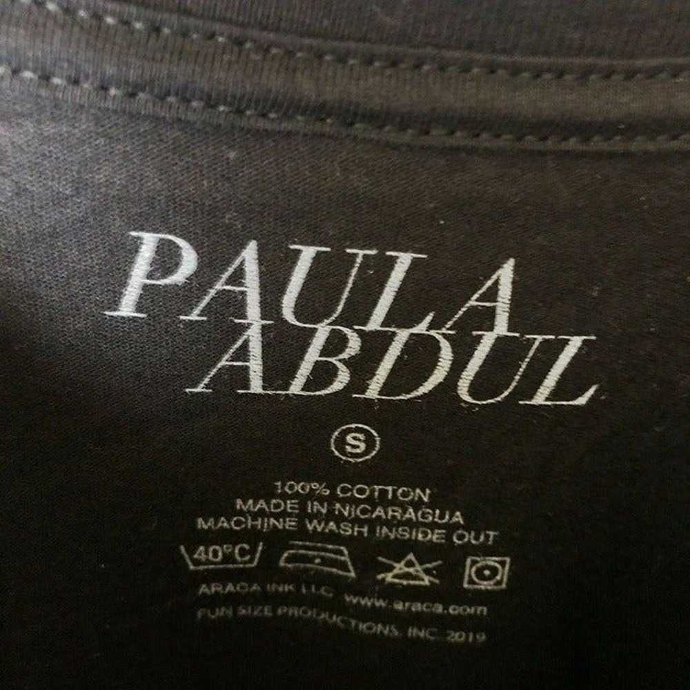 NWOT Paula Abdul Rap Tee Live In Vegas T Shirt Ad… - image 4