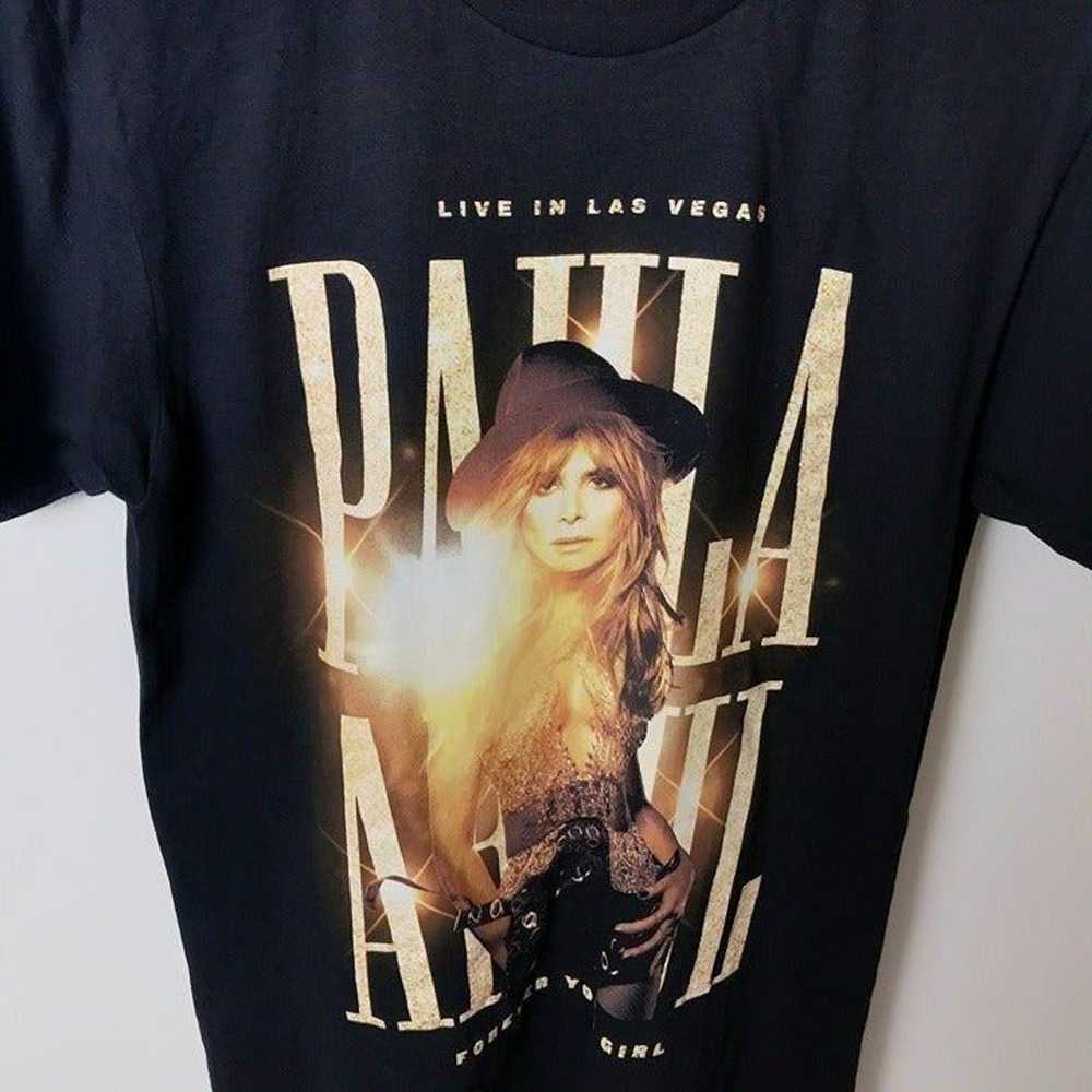 NWOT Paula Abdul Rap Tee Live In Vegas T Shirt Ad… - image 5