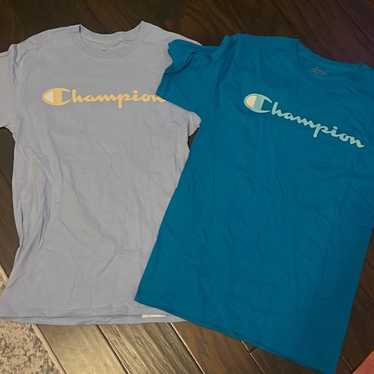 Champion shirts size small 2 shirts - image 1