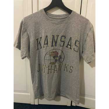 Vintage Kansas Jayhawks Basketball Tshirt - image 1