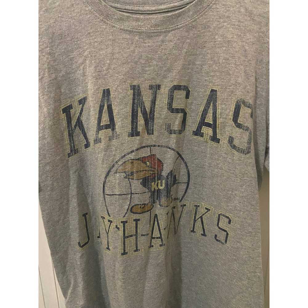 Vintage Kansas Jayhawks Basketball Tshirt - image 2