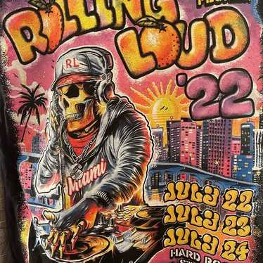 Rolling Loud 2022 Miami Florida Shirt sz Small NWO