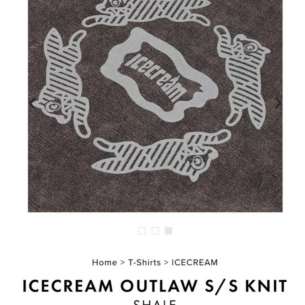 ICECREAM OUTLAW S/S KNIT Graphic Tee - image 3