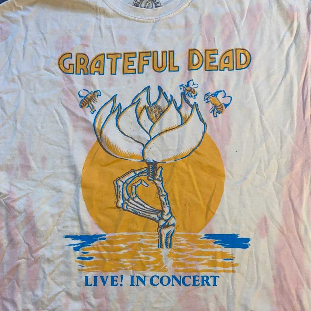 Grateful Dead Live In Concert Tie Dye Tee - image 2