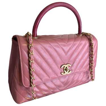 Chanel Coco Handle leather handbag - image 1