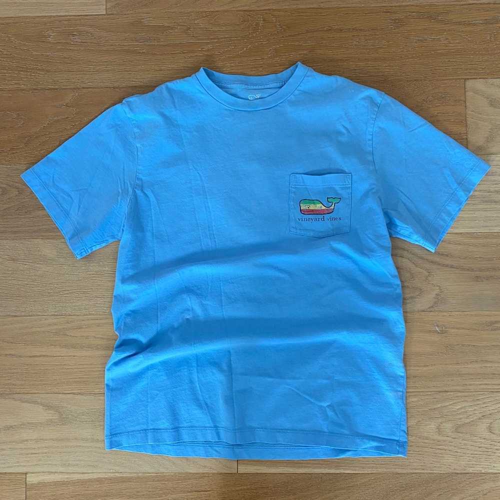 Rasta Whale Pocket T-Shirt - image 3