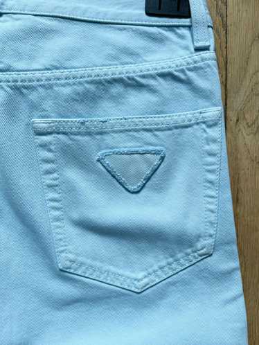 Prada Prada SS20 light blue 5 pocket jeans - image 1