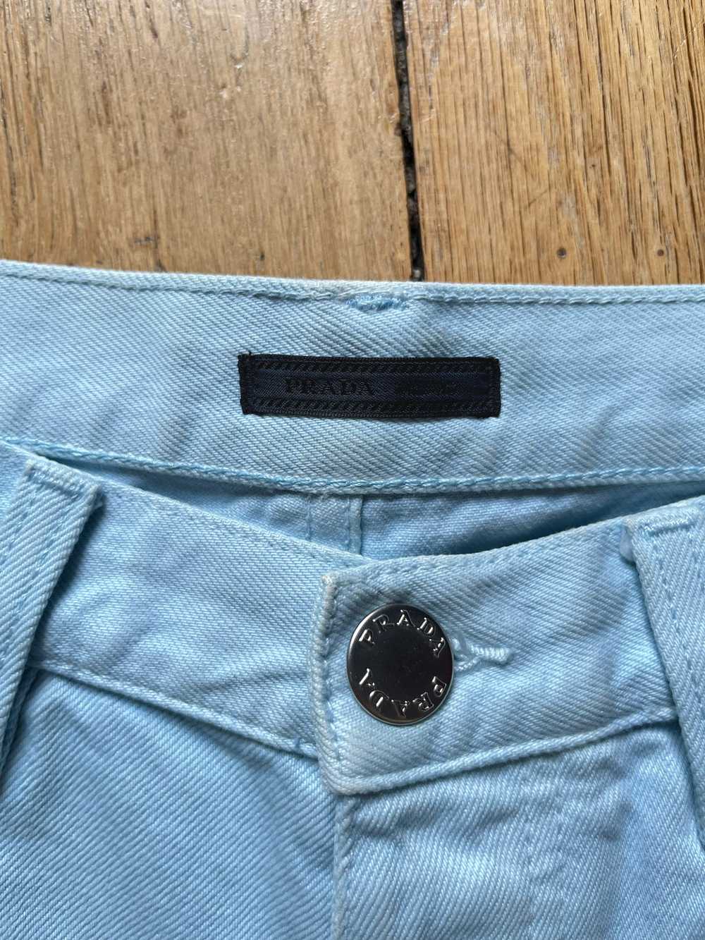 Prada Prada SS20 light blue 5 pocket jeans - image 4