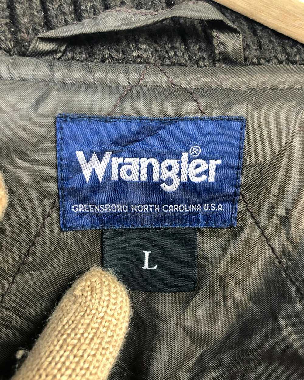 Vintage × Wrangler Rare Vintage Wrangler Sherpa C… - image 8