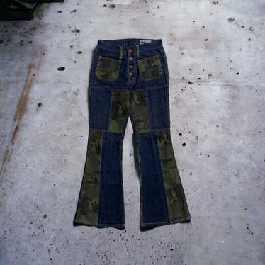 Japanese Brand Bootcut Bush pants - Gem