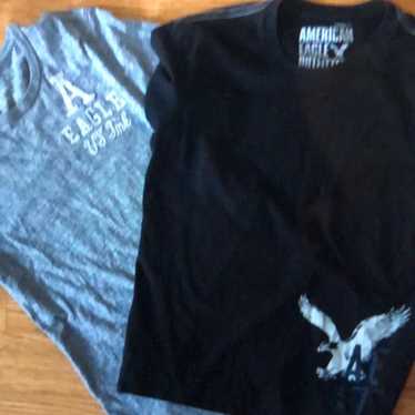 Bundle of American eagle shirts