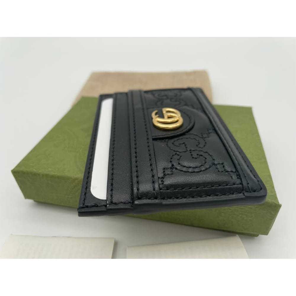Gucci Leather card wallet - image 5