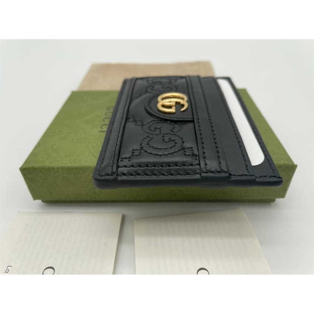 Gucci Leather card wallet - image 7