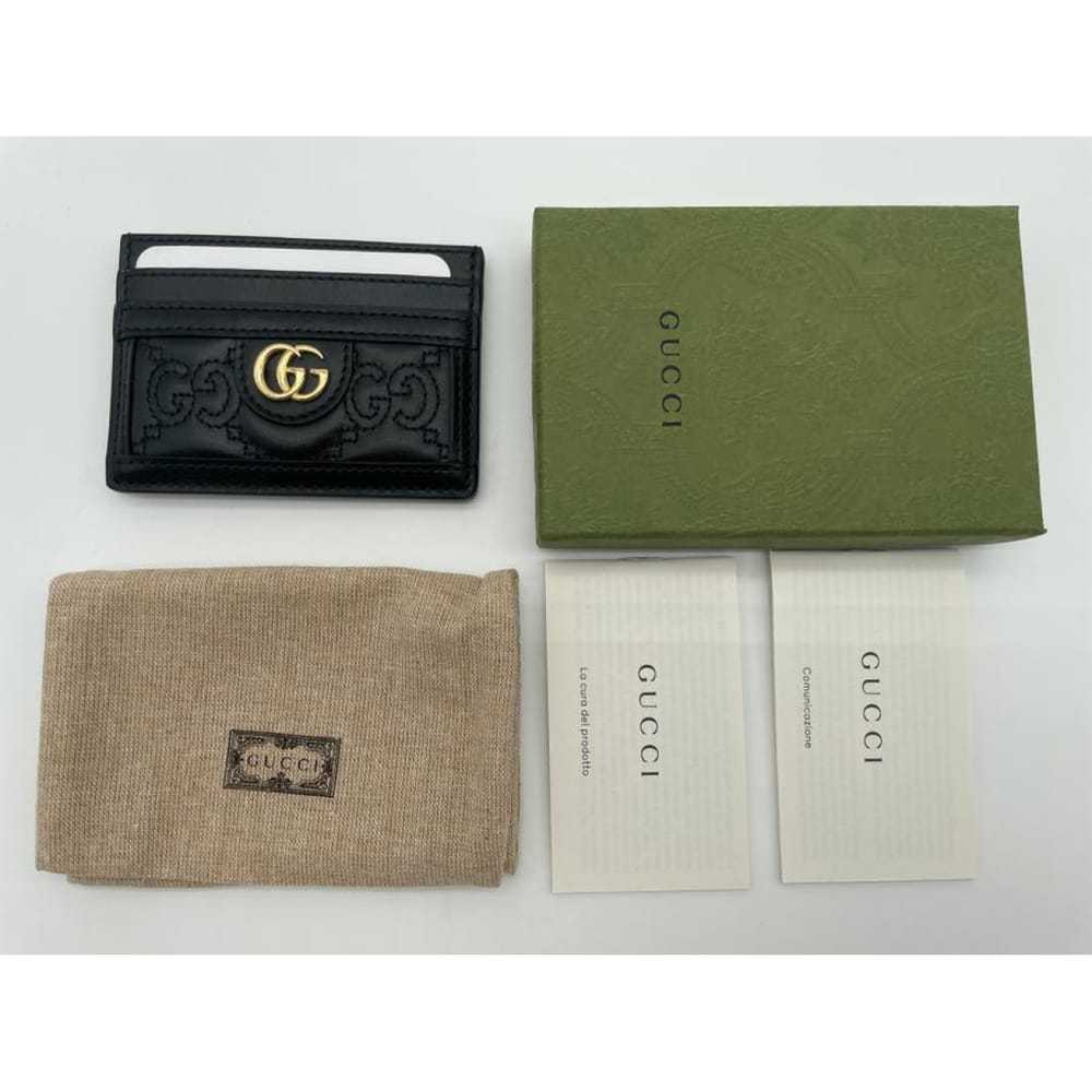 Gucci Leather card wallet - image 8