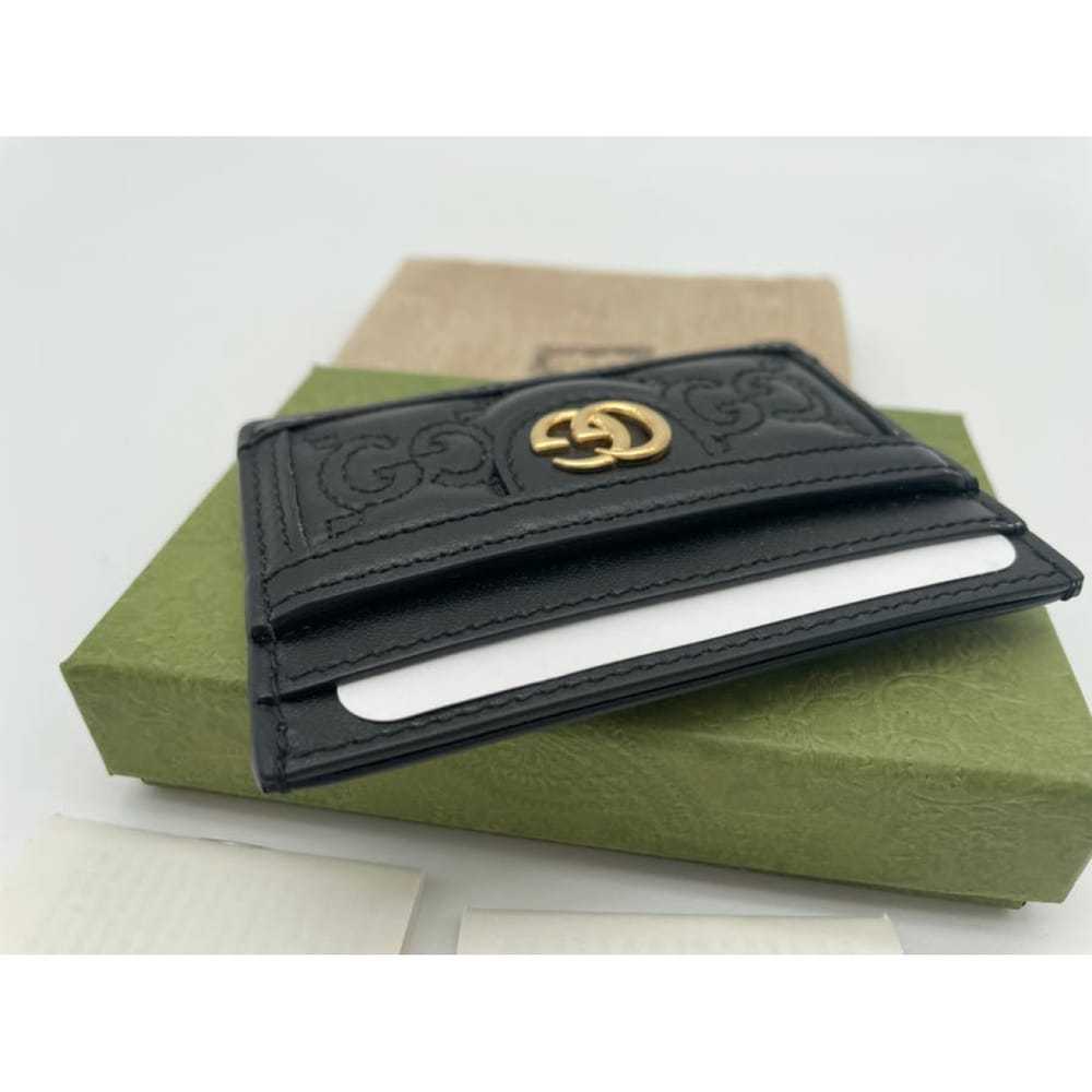 Gucci Leather card wallet - image 9