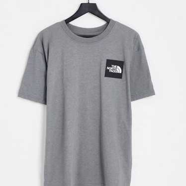 The North Face heavyweight t shirt in gray - image 1