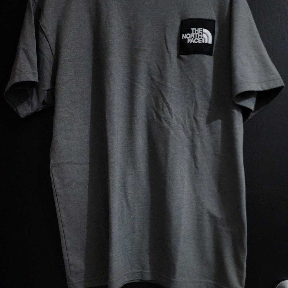 The North Face heavyweight t shirt in gray - image 2