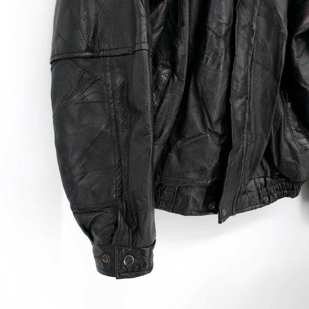 Leather Jacket × Streetwear × Vintage Vintage Cus… - image 6