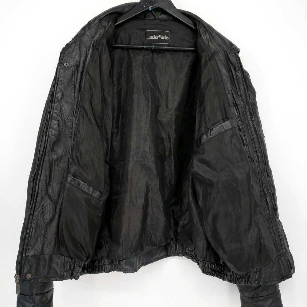 Leather Jacket × Streetwear × Vintage Vintage Cus… - image 8
