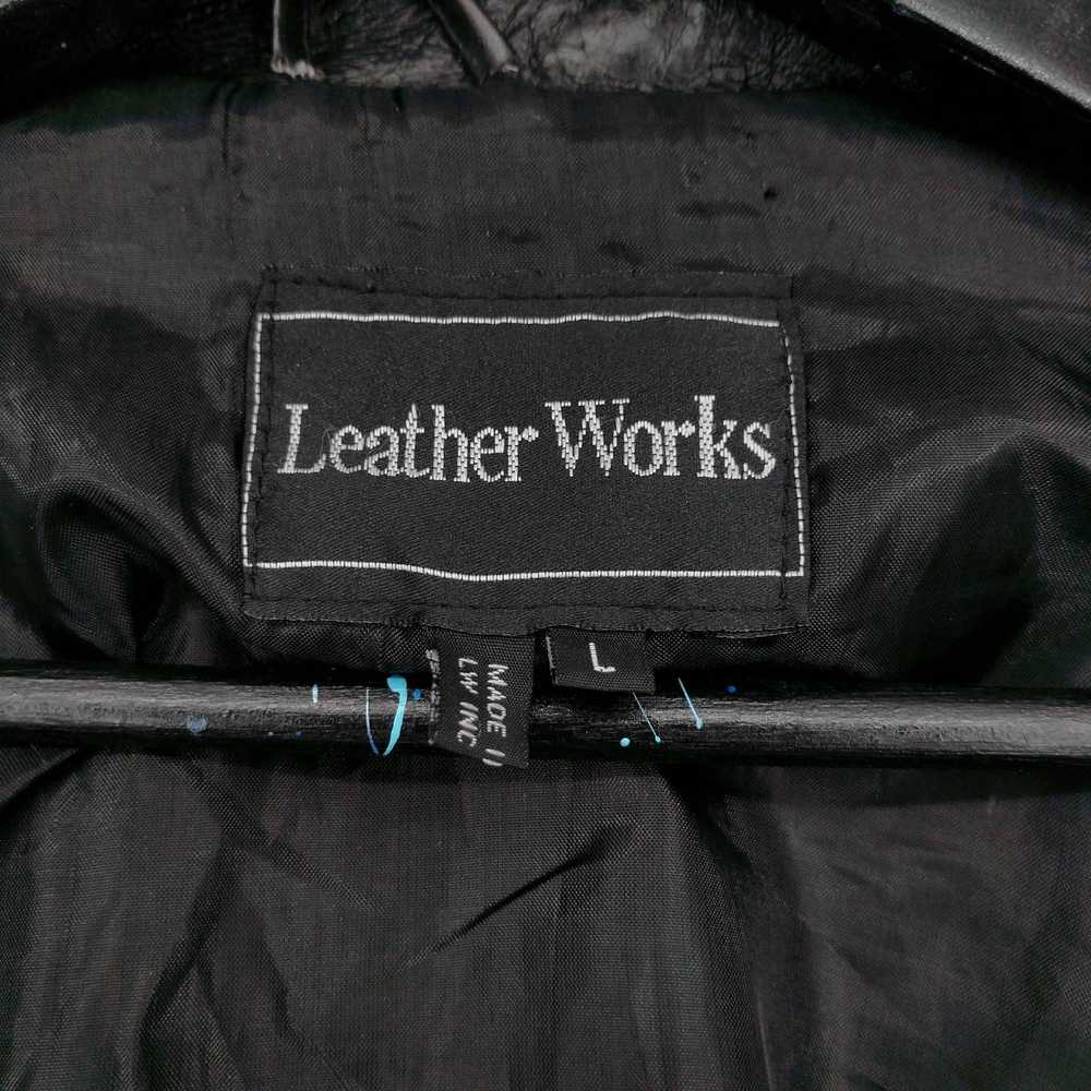 Leather Jacket × Streetwear × Vintage Vintage Cus… - image 9