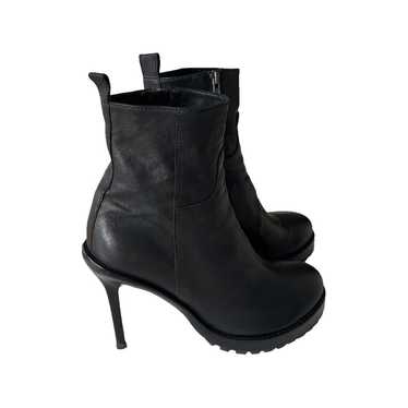 Ann Demeulemeester Leather ankle boots