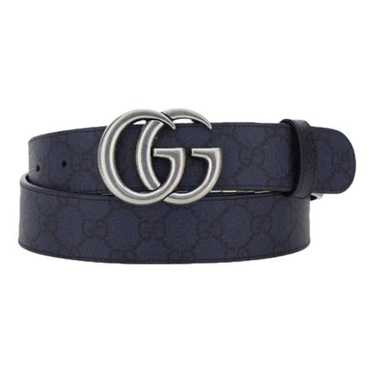Gucci Gg Buckle leather belt - image 1
