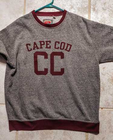 Other Cape Cod Vintage style Grey and Burgundy Swe