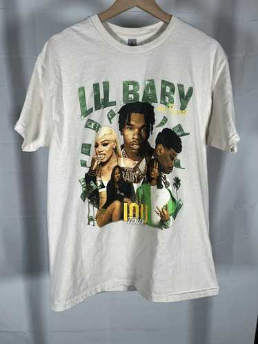 Gildan Lil Baby 10U Tour Band Rapper Tee Shirt