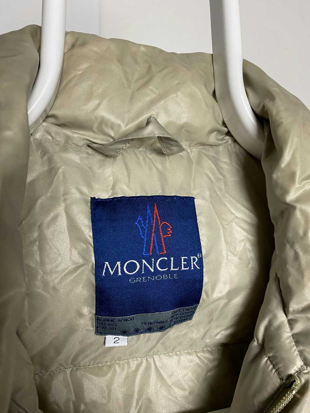 Moncler × Vintage 90s Moncler vintage beige puffe… - image 4