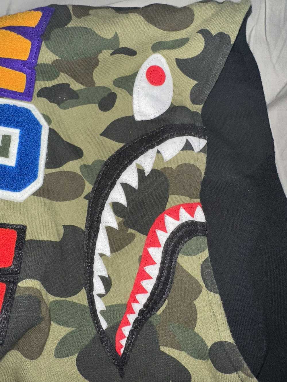 Bape Bape Shark Half Zip Hoodie - image 6