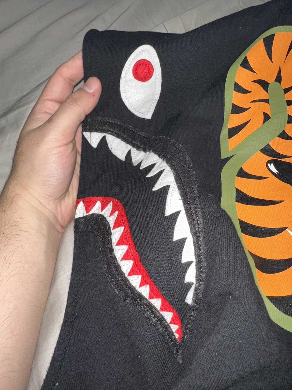 Bape Bape Shark Half Zip Hoodie - image 7