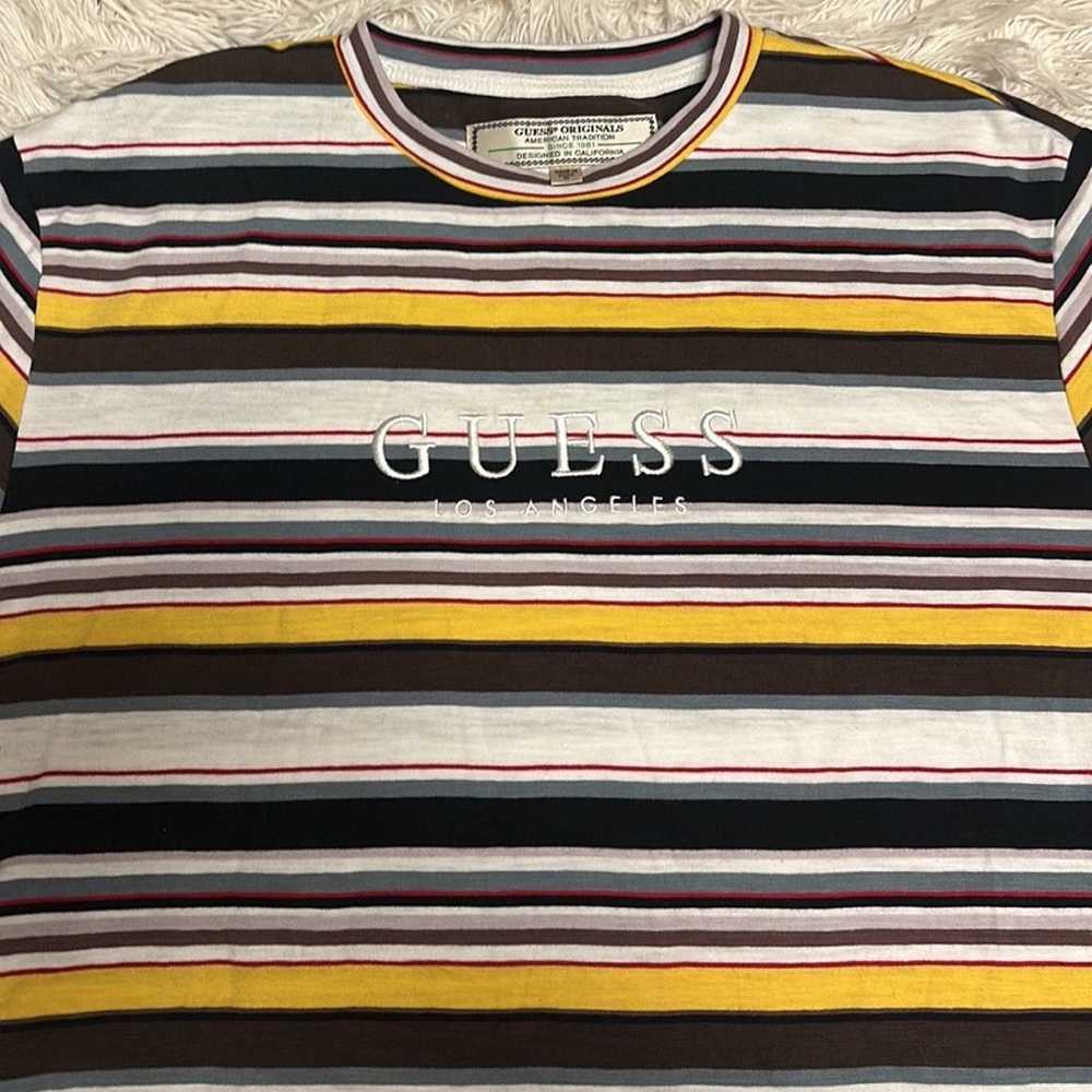 Guess Mens striped shirt - image 2