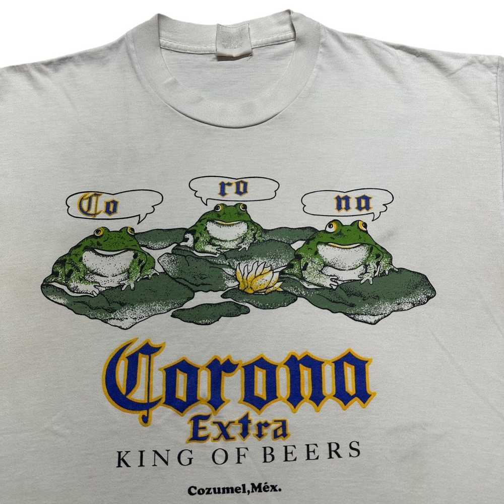 Corona × Vintage Vintage Corona Frog T-Shirt - image 3