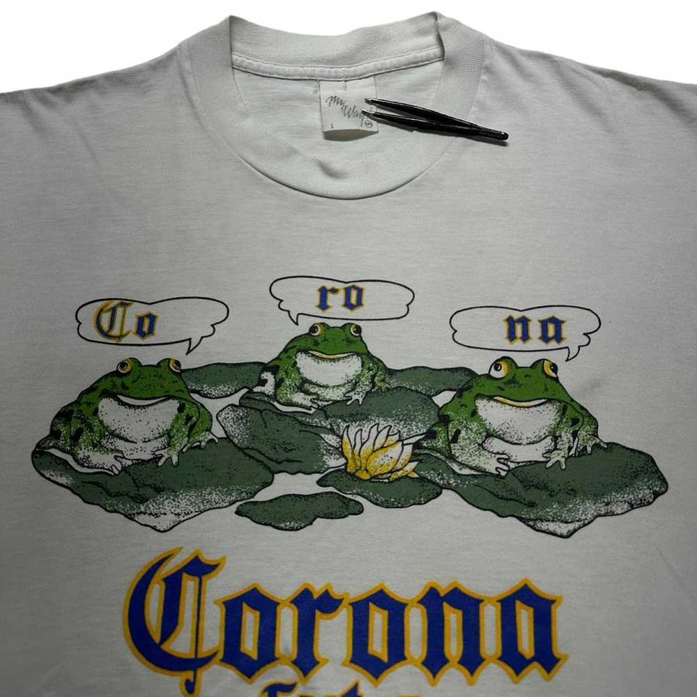Corona × Vintage Vintage Corona Frog T-Shirt - image 4