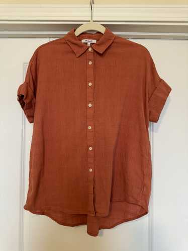 Madewell Madewell short sleeve 100% cotton shirt