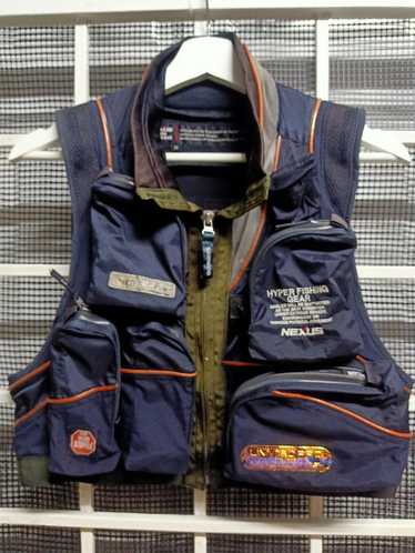 Vintage Nexus Hyper Fishing Gear Shimano Zipper Hoodie Jacket Fishing Jacket Style Size L