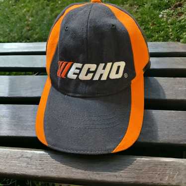 Other Echo Black Orange Hat Chainsaw Embroidered … - image 1